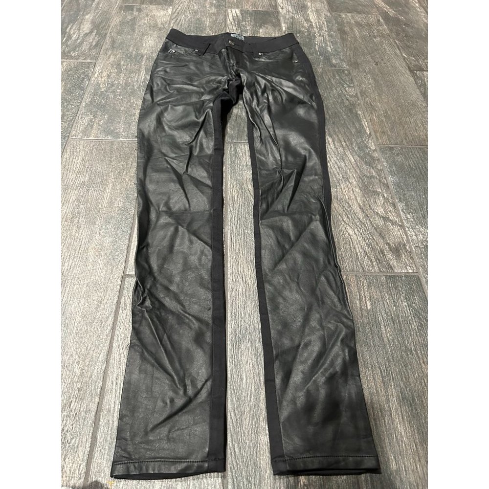 GENTLY USED TRIPP NYC PLEATHER/JEAN PANTS